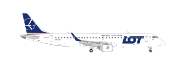 Herpa 573825 - 1:200 - Polish Airlines Embraer E195 LOT